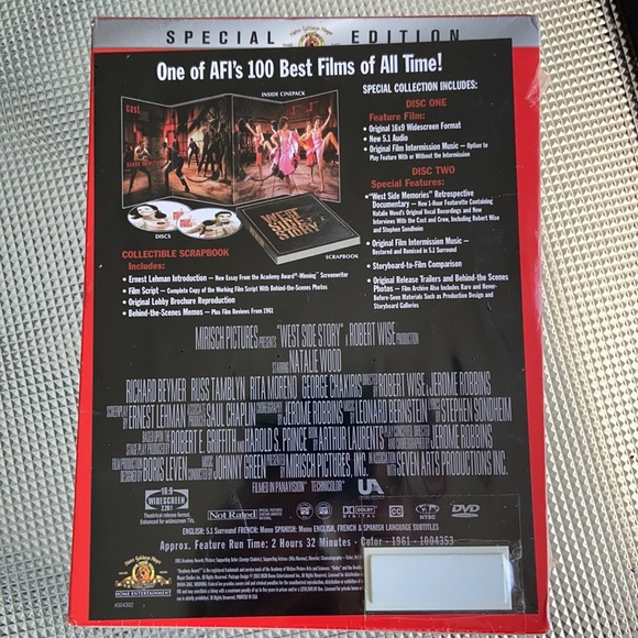 New West Side Story Special Edition DVD Set - Picture 2 of 5